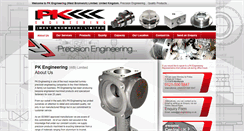 Desktop Screenshot of pk-engineering.co.uk